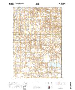 Horse Lake 2017 topographic map thumbnail