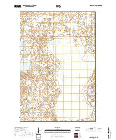 Horsehead Lake 2018 topographic map thumbnail