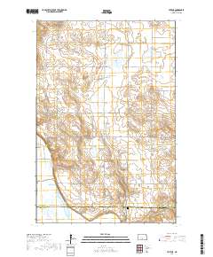 Huff NE 2017 topographic map thumbnail