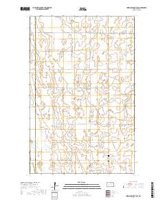 Hurricane Lake East 2017 topographic map thumbnail