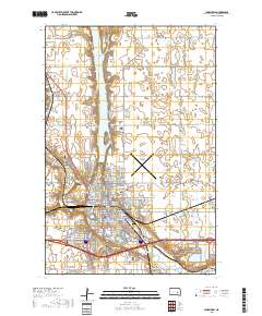 Jamestown 2018 topographic map thumbnail