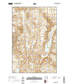 Johnson Lake 2018 topographic map thumbnail