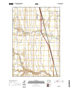 Kelso 2018 topographic map thumbnail