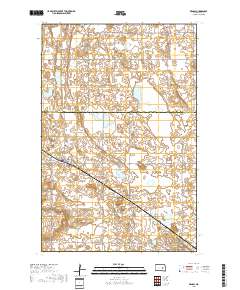 Kensal 2018 topographic map thumbnail