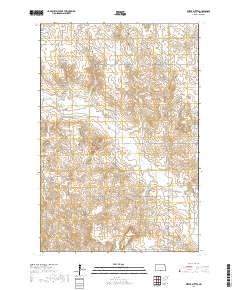 Kiefer Buttes 2017 topographic map thumbnail