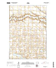 Kreiser Lake 2017 topographic map thumbnail