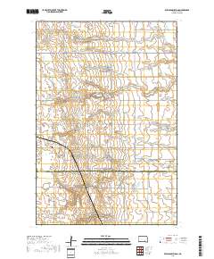 Kulm-Edgeley Dam 2018 topographic map thumbnail