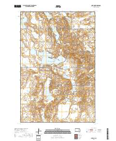 Lake Coe 2018 topographic map thumbnail