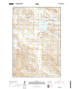 Lake Ilo 2017 topographic map thumbnail