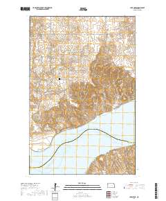 Lake Jessie 2017 topographic map thumbnail