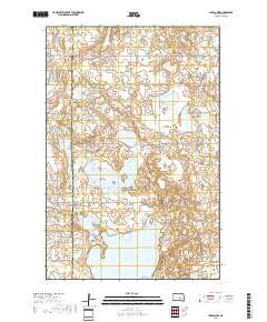 Lake Louise 2018 topographic map thumbnail