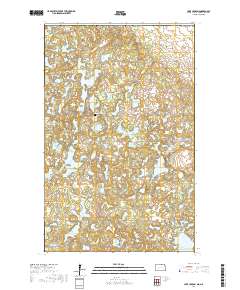 Lake Upsilon 2017 topographic map thumbnail