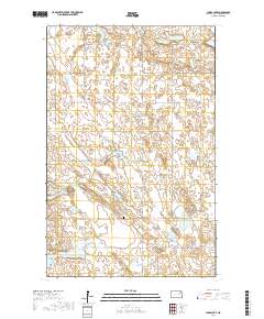 Lambs Lake 2017 topographic map thumbnail