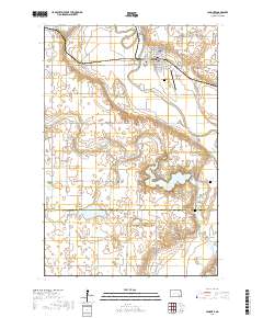 LaMoure 2017 topographic map thumbnail