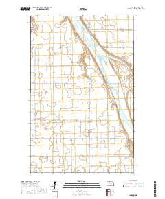 Landa SW 2017 topographic map thumbnail