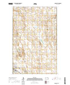 Langdon East 2017 topographic map thumbnail