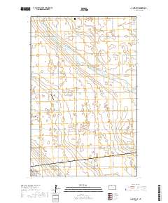 Lansford NE 2017 topographic map thumbnail