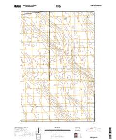 Lansford SW 2017 topographic map thumbnail