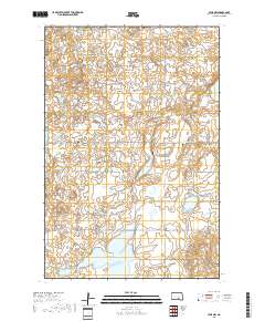 Lehr NW 2018 topographic map thumbnail