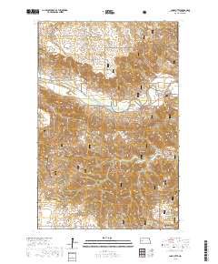 Lone Butte 2017 topographic map thumbnail