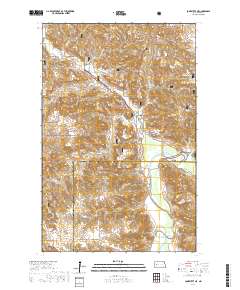 Lone Butte NE 2017 topographic map thumbnail