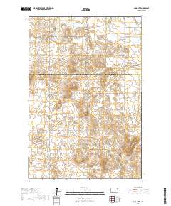 Long Butte 2017 topographic map thumbnail