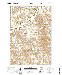 Lookout Butte SE 2018 topographic map thumbnail