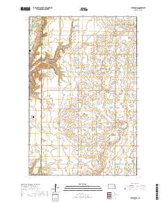 Luverne NW 2017 topographic map thumbnail