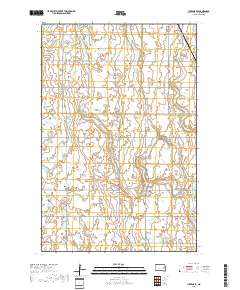 Luverne SE 2018 topographic map thumbnail