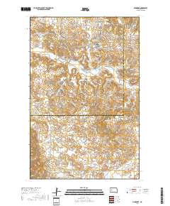 Mandaree 2018 topographic map thumbnail
