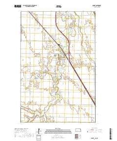 Manvel 2017 topographic map thumbnail