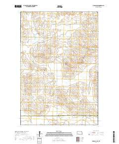 Marshall SW 2017 topographic map thumbnail