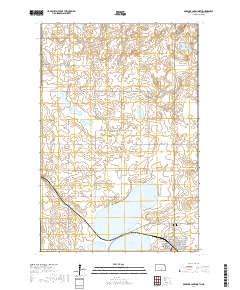 McKenna Lake North 2017 topographic map thumbnail
