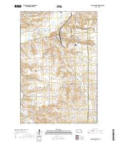 Medicine Butte NE 2017 topographic map thumbnail