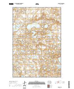 Medina SE 2018 topographic map thumbnail