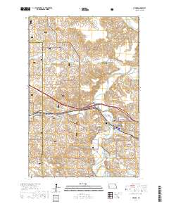 Medora 2017 topographic map thumbnail