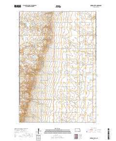 Merricourt SE 2017 topographic map thumbnail
