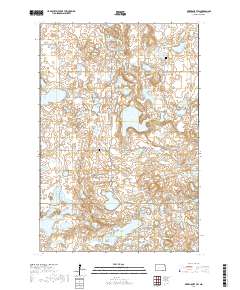 Merricourt SW 2017 topographic map thumbnail