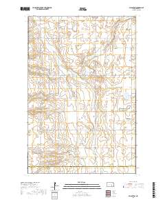 Millarton 2017 topographic map thumbnail
