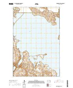Minnewaukan East 2017 topographic map thumbnail