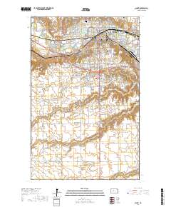 Minot 2017 topographic map thumbnail