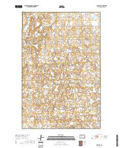 Minot SW 2018 topographic map thumbnail