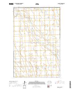 Mohall NE 2017 topographic map thumbnail