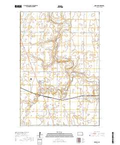 Monango 2017 topographic map thumbnail