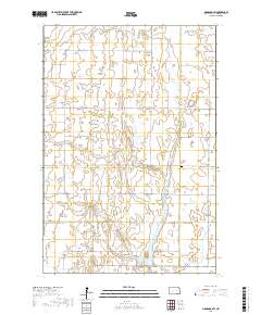 Monango SW 2017 topographic map thumbnail