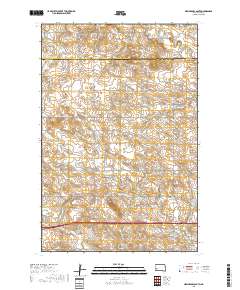 New Hradec South 2018 topographic map thumbnail