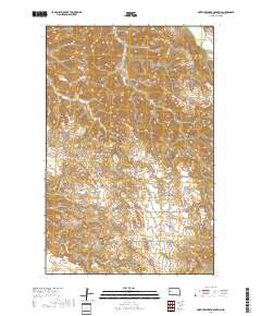 North Killdeer Mountain 2018 topographic map thumbnail