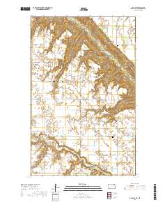 Olga NW 2017 topographic map thumbnail