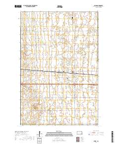 Oriska 2017 topographic map thumbnail