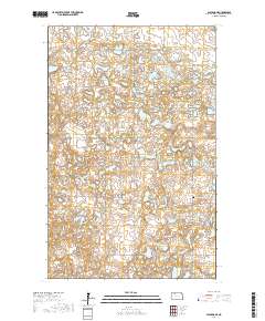 Palermo NE 2017 topographic map thumbnail